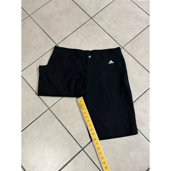 ADIDAS CLIMATE GOLF MENS SHORT 10” BLACK COLOR SIZE 34 - Picture 4 of 10